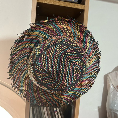 Echo straw hat good quality multicolor new