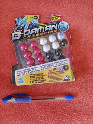 B Daman Crossfire συλλογή 18 marble reload Hasbro καινούργιο