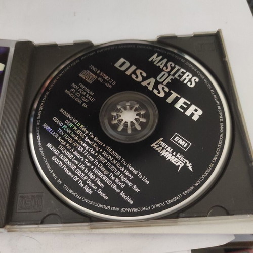 Masters of Disaster CD used rock collection