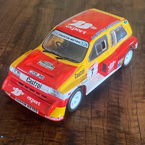 Austin Metro 6R4 toy car like new