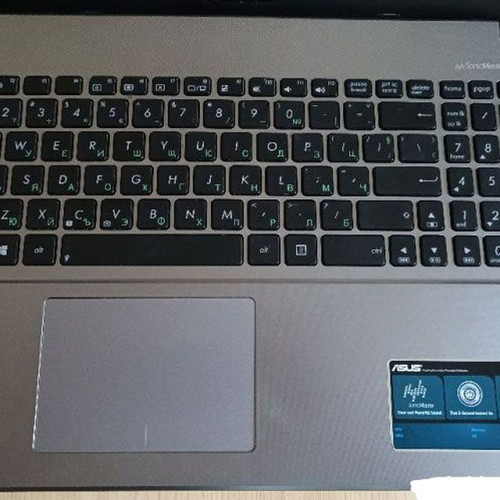 Keyboard and charger for Asus X550L laptop like new