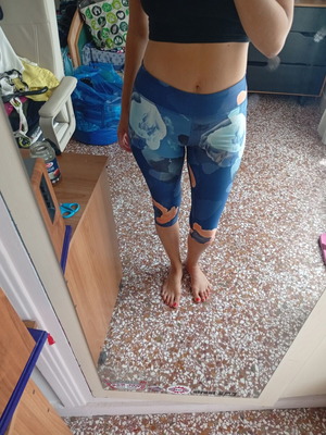 Comfortable summer workout leggings