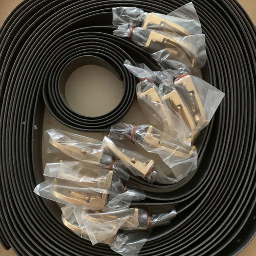Belts new, pack of 12, black, size 100