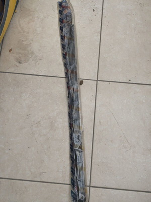 Fiat Uno front left inner window seal, genuine, 2-door MK2 89-93