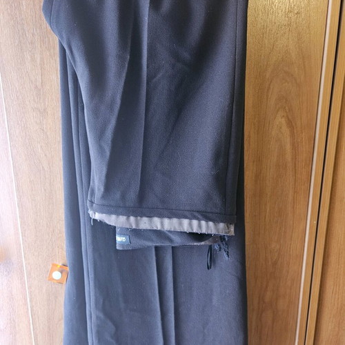 Crepe pants Gianni Rodini dark brown like new size 40