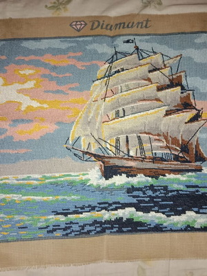 Κέντημα 45x60 εκ. σαν καινούργιο
