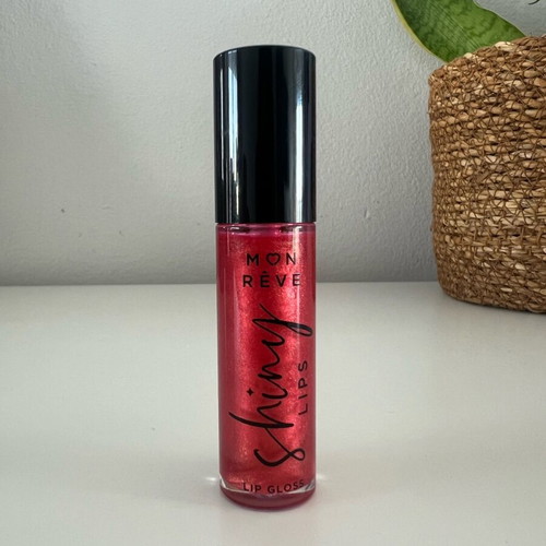 Mon Reve Shiny Lip Gloss like new, shade 05 Red Flame