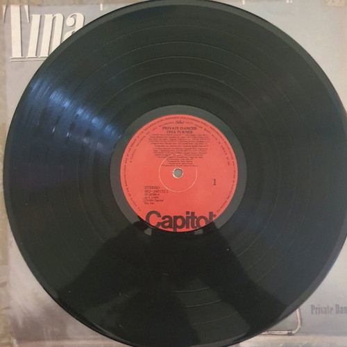 Tina Turner Private Dancer vinyl record used
