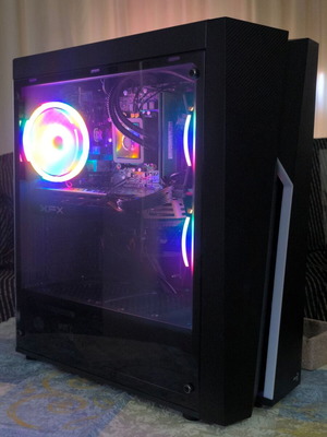 Gaming PC i3 10th Gen RX 580 8GB M.2 SSD 256GB 16GB RAM Win 11 Office σαν καινούργιο