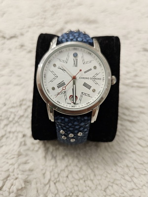 Chrono Diamond Swiss watch women's used, limited edition