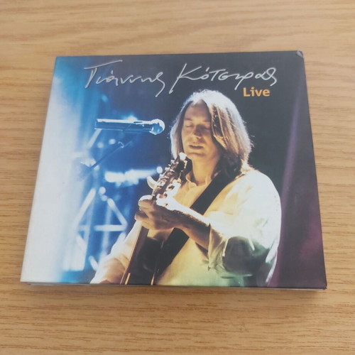 Giannis Kotsiras Live 2 CD used with booklet