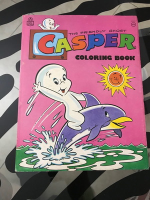Casper The Friendly Ghost Coloring Book καινούργιο, vintage