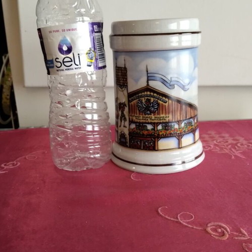 Collectible beer mug ceramic German like new