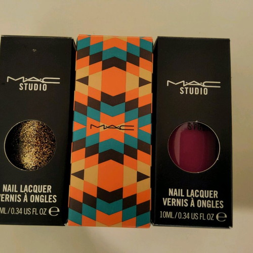 MAC nail polishes new, 3 colors
