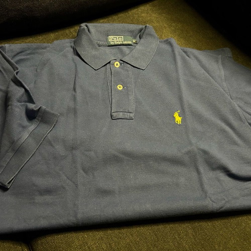 Men's Ralph Lauren polo shirt blue navy like new