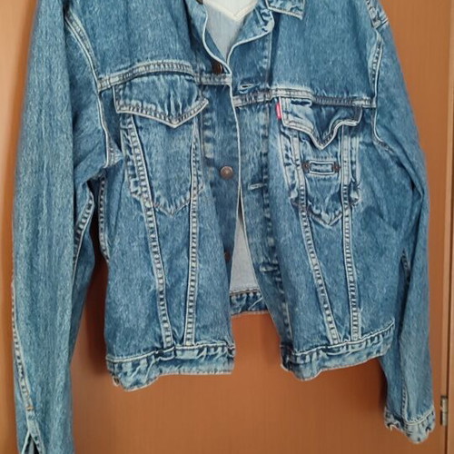 Levi's men's denim jacket, vintage 1989, blue