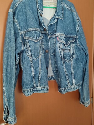 Levi's men's denim jacket, vintage 1989, blue