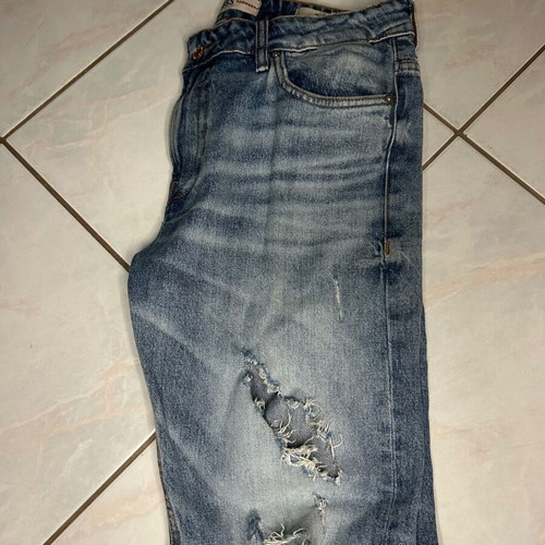 Guess men's jeans used, size Large, blue