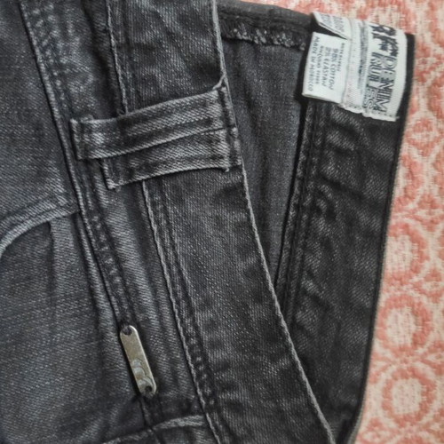 TRF Denim Rules no38 jeans like new, size M 38 10, black and grey