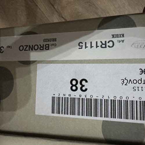 Logan leather shoes size 38, grey