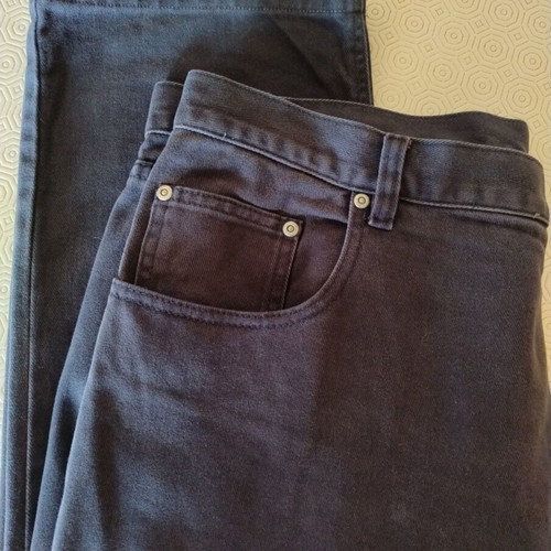 M&S Blue Harbour stormwear denim pants, size 38W/31L, blueblack