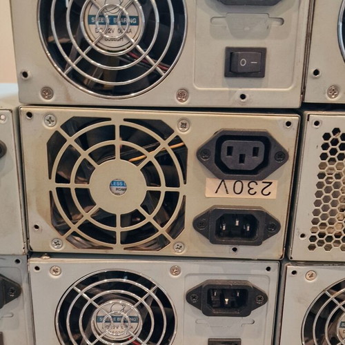 PC power supplies used, pack of 12, various wattages 300W-500W