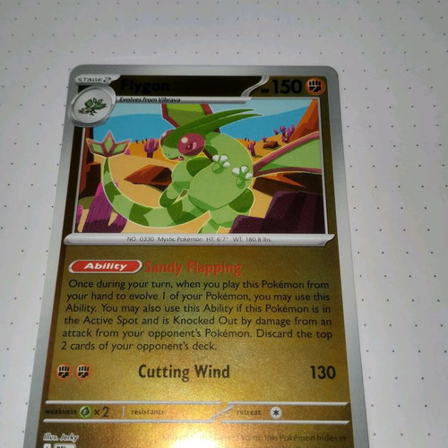 Flygon Pokemon card like new