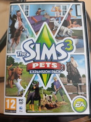 The Sims 3 Pets expansion pack PC Mac game like new