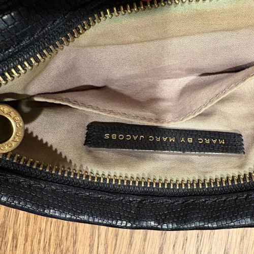 Marc by Marc Jacobs crossbody bag used, black leather