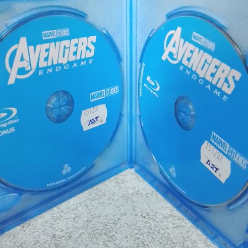 Avengers: Endgame Blu-Ray like new with Greek subtitles and 3D edition