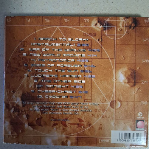 Crimson Glory Astronomica 2×CD album, limited edition digipak, metal