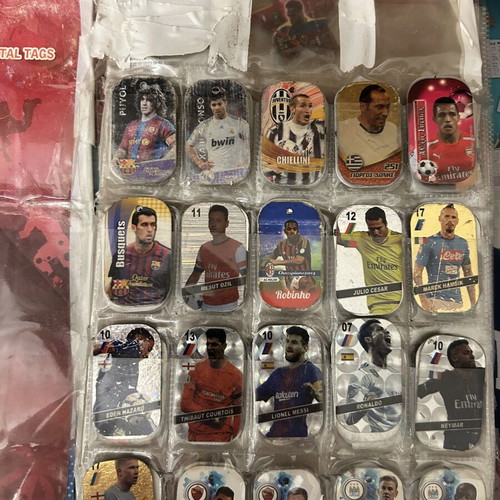 Football Tazos new