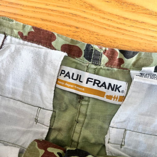 Paul Frank men's cargo shorts camouflage, size L