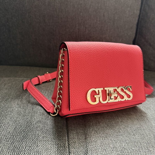 Guess women's shoulder bag pink like new