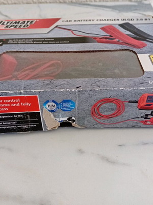 Car and motorcycle battery charger new