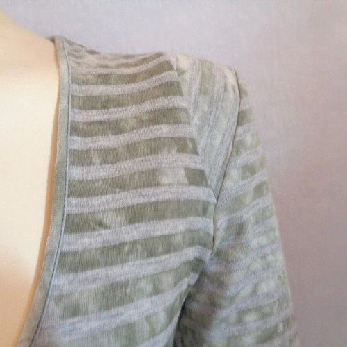Diesel dress small size, used, grey striped with floral design