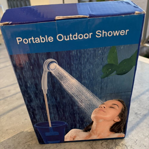 Portable Rechargeable Outdoor Shower new