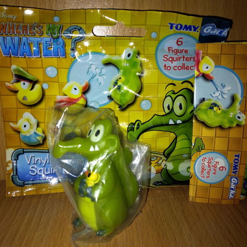 Disney Where's My Water Vinyl Squirter figure like new, 2013