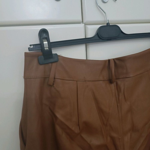Leatherette pants like new, size L / 40 / 12