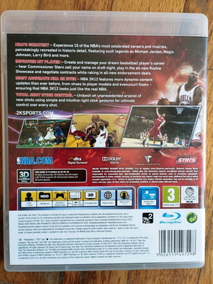 PS3 NBA 2k12 used, complete