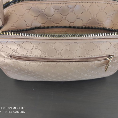 Handbag beige used