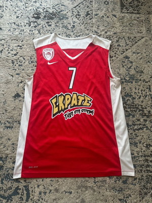 Ολυμπιακός bc Σπανουλης μεταχειρισμένη εμφάνιση μπουτίκ νούμερο Μ