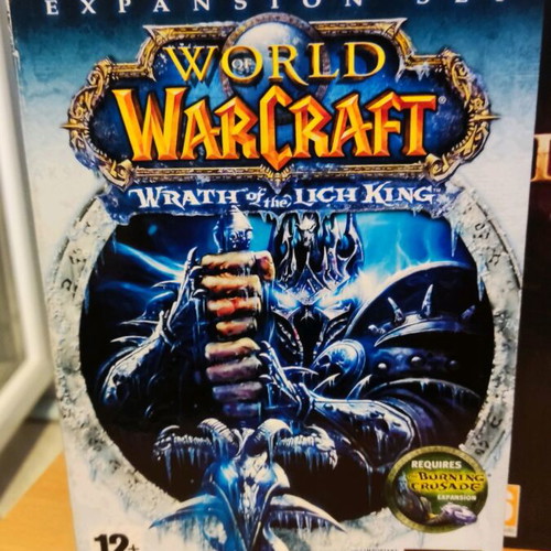 World of Warcraft Wrath of the Lich King PC like new with manual