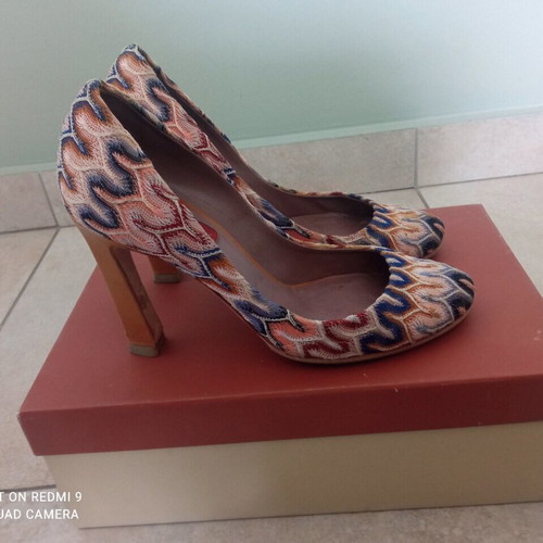 Missoni pumps used, blue, size 36