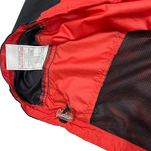 Nike 90’s Vintage Windbreaker like new, black and orange, XL
