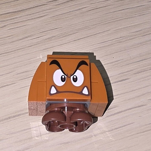 LEGO Super Mario Goomba minifigure used
