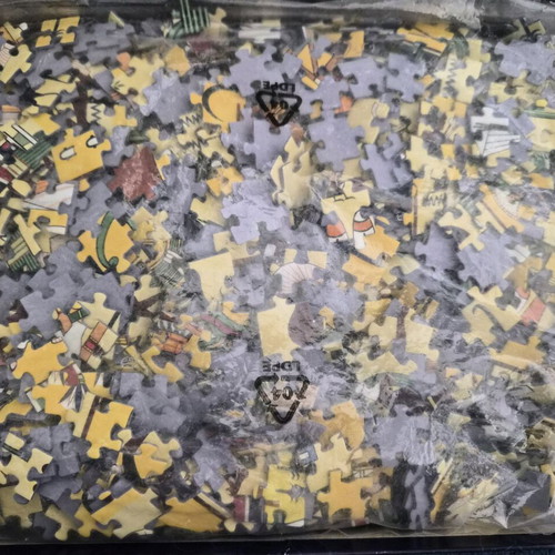 Bluebird Puzzle Egyptian Hieroglyph 1000-piece puzzle like new