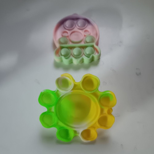 Popit used, lot of 4 different