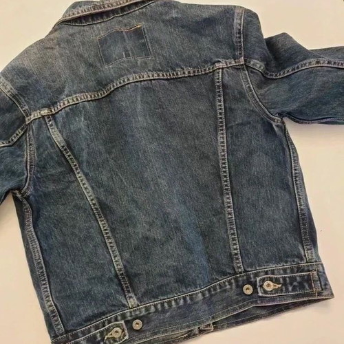 RIGS Vintage Denim Jacket L Like New Dark Blue