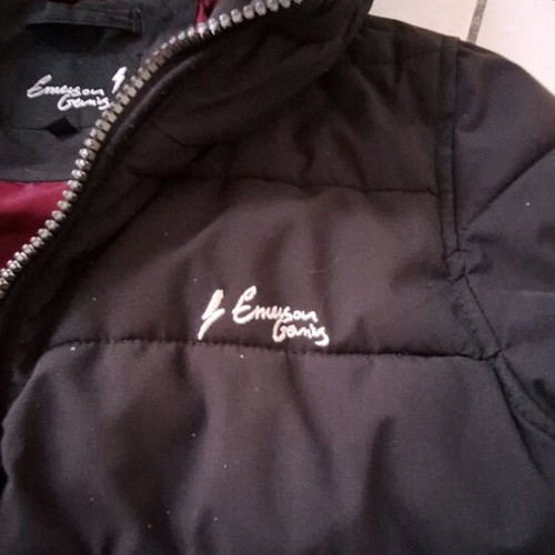 Emerson Women's Black Puffer Jacket with Hood size S used